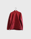 Fleece Hoodie Deep Red