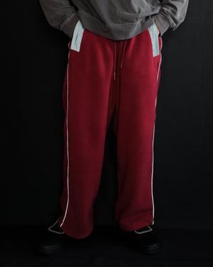 Fleece Pants Deep Red