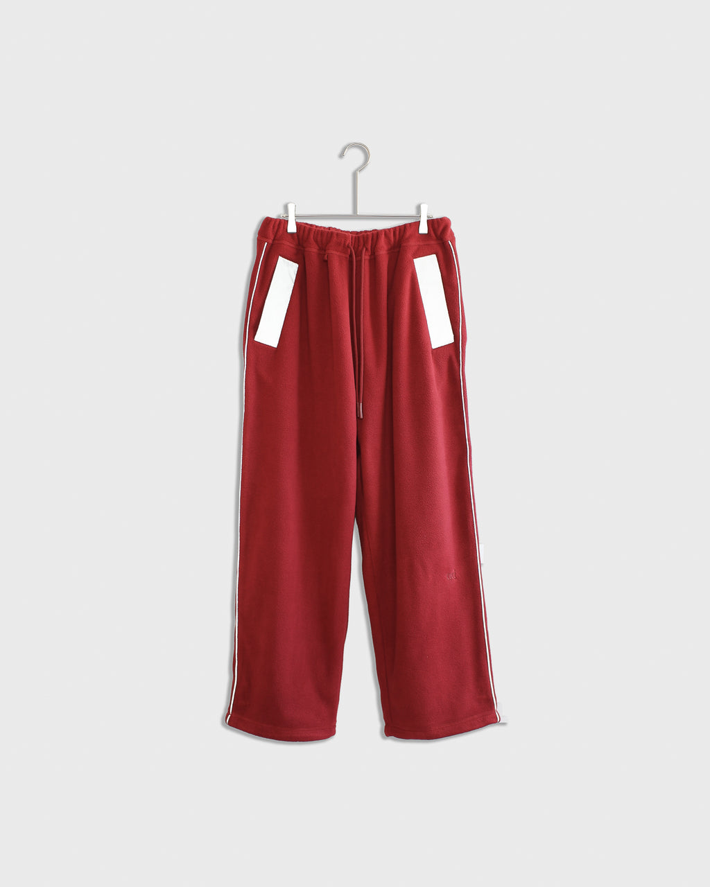 Fleece Pants Deep Red