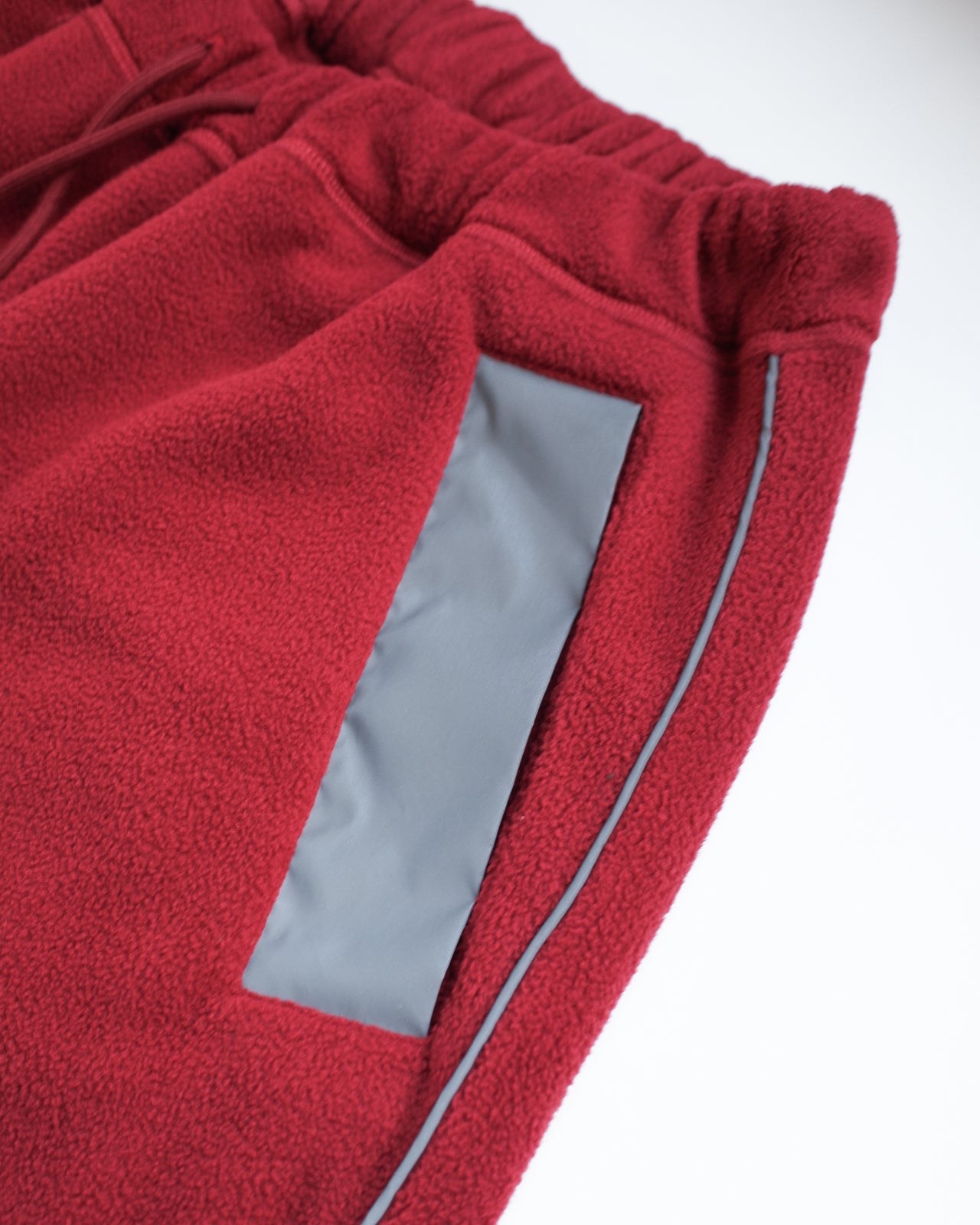 Fleece Pants Deep Red