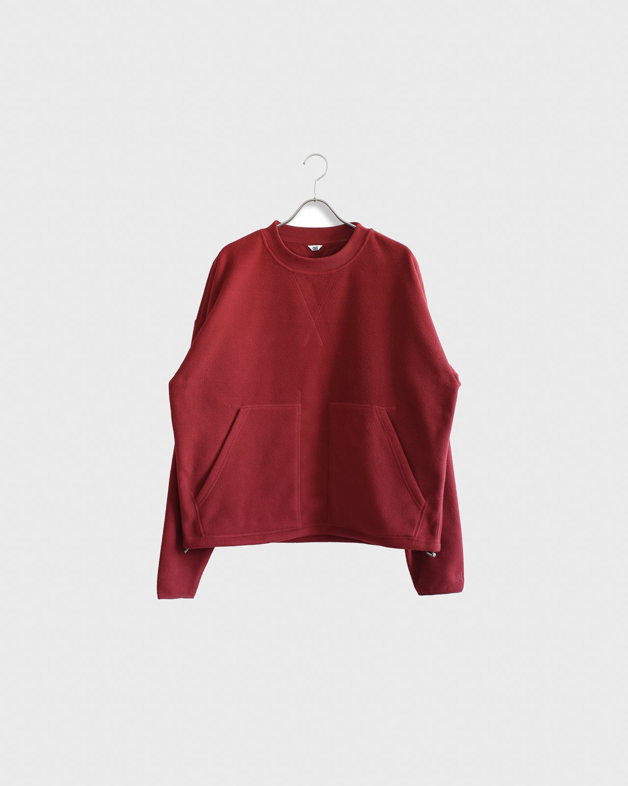 Fleece Sweatshirt Deep Red