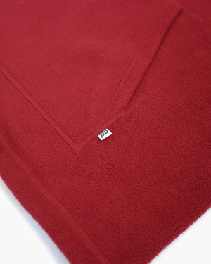 Fleece Sweatshirt Deep Red