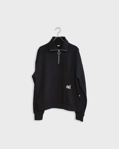 Zipup Sweater Black