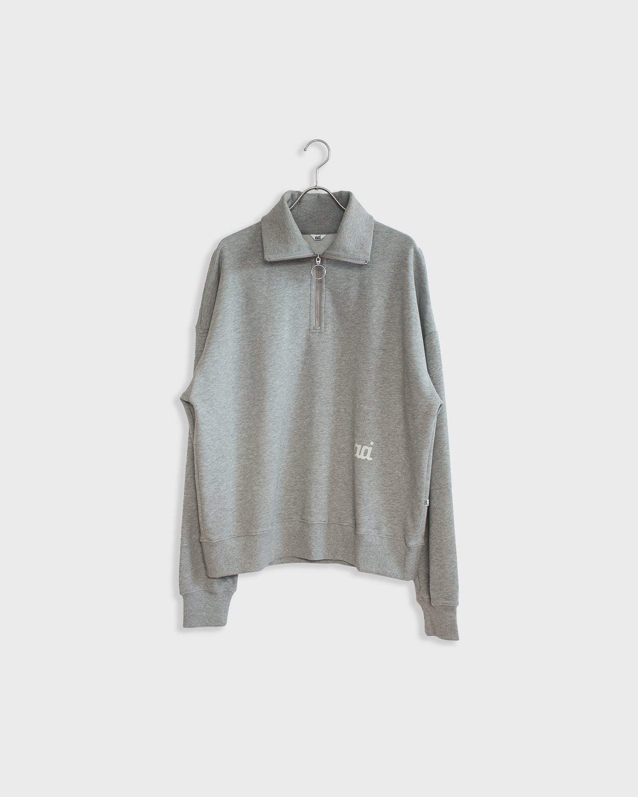 Zipup Sweater Grey